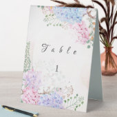 Plaque De Table Support de table mariage Hydrangea 3 (En SItu (Tableau))