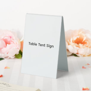 Plaque De Table Supprimer ce texte et ajouter votre propre concept