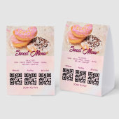 Plaque De Table Sweet Donuts Paper (Recto/verso)