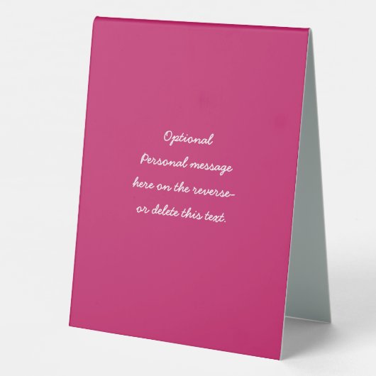 Plaque De Table SYMBOLE bat mitzvah Hafrashat Challah Yehi Ratzon (Verso)