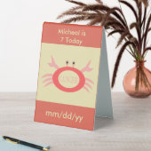 Plaque De Table Symbole cancéreux Crabe Personnalisé (En SItu (Tableau))