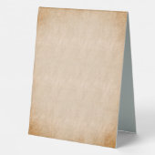 Plaque De Table Symbole de la table de prière traditionnelle (Verso)