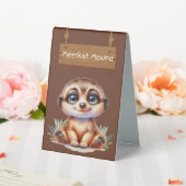 Plaque De Table Symbole de la table Meerkat (In SItu (Mariage))