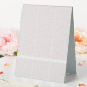 Plaque De Table Symbole de la tente de la meilleure table (In SItu (Mariage))