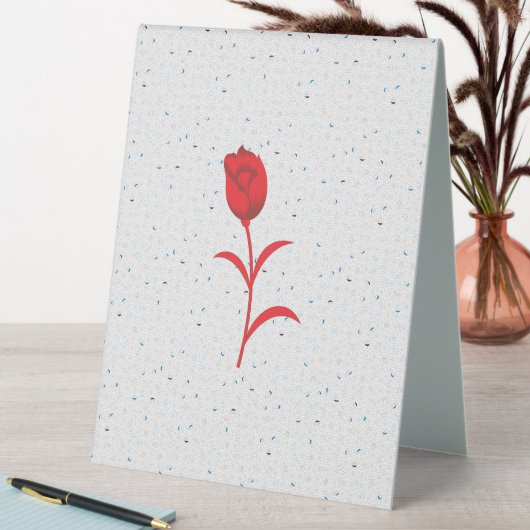 Plaque De Table Symbole de la tente de la meilleure table (En SItu (Tableau))