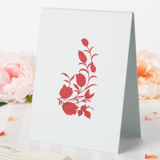 Plaque De Table Symbole de la tente de la meilleure table (In SItu (Mariage))