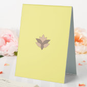 Plaque De Table Symbole de la tente de la meilleure table (In SItu (Mariage))