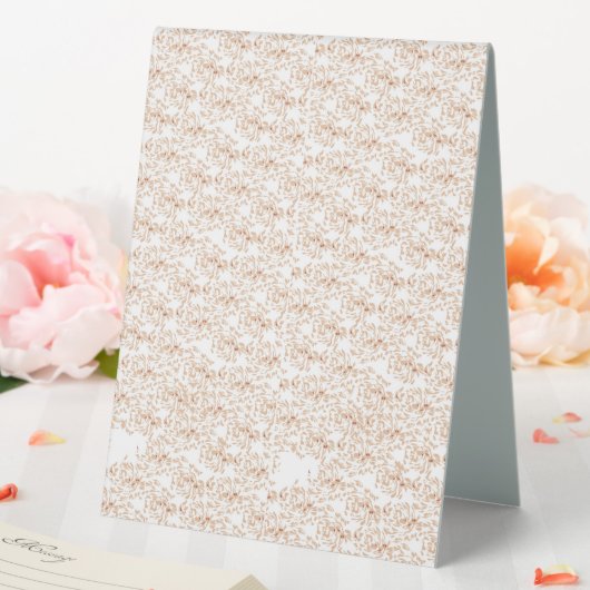 Plaque De Table Symbole de la tente de la meilleure table (In SItu (Mariage))