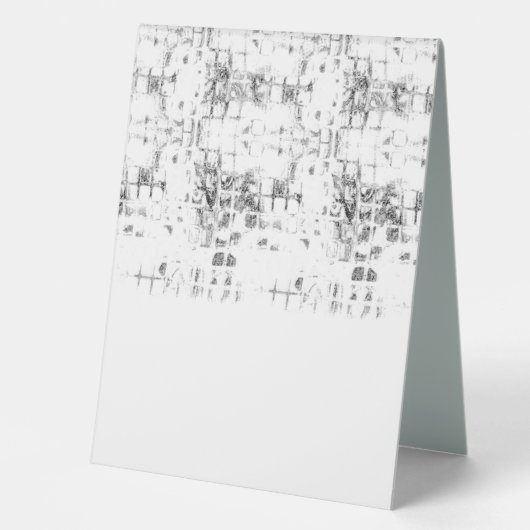 Plaque De Table Symbole de la tente de la meilleure table (Recto)