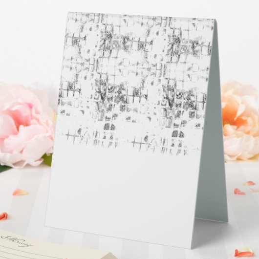 Plaque De Table Symbole de la tente de la meilleure table (In SItu (Mariage))