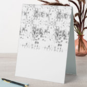 Plaque De Table Symbole de la tente de la meilleure table (En SItu (Tableau))