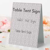 Plaque De Table Symbole de la tente de la meilleure table (In SItu (Mariage))