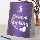 Plaque De Table Symbole de stationnement Bewitch Purple Halloween  (En SItu (Tableau))