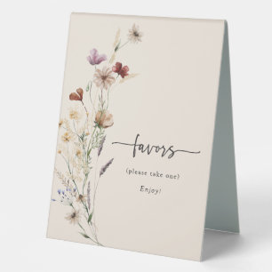 Plaque De Table Symbole moderne de la tente Favor