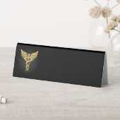 Plaque De Table Symbole Polygonal Or Caduceus (En SItu (Tableau))