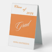 Plaque De Table Table de fête de fin d'études supérieure (Recto)