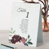 Plaque De Table Table de fête d'été Tente avec invités (En SItu (Tableau))