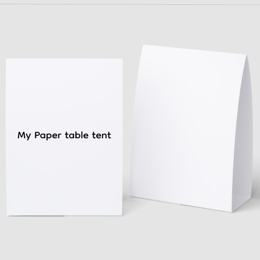 Plaque De Table Table simple (Recto/Verso)