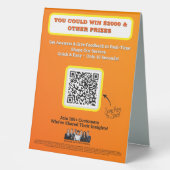 Plaque De Table Table Tent Sign (Recto)