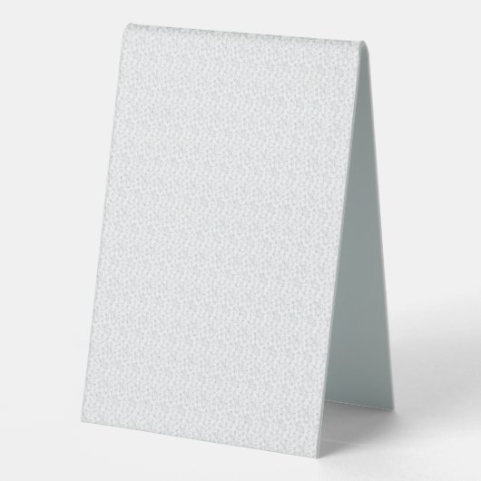 Plaque De Table Table Tent Sign Custom Table Tent Display (Verso)