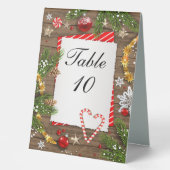 Plaque De Table Tableau personnalisé numéroté (Recto)