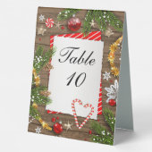 Plaque De Table Tableau personnalisé numéroté (Verso)