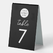 Plaque De Table Tablette de numéro de table de code QR de menu de (Recto)