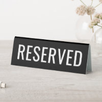 Tablette noire de texte réservé ou personnalisé