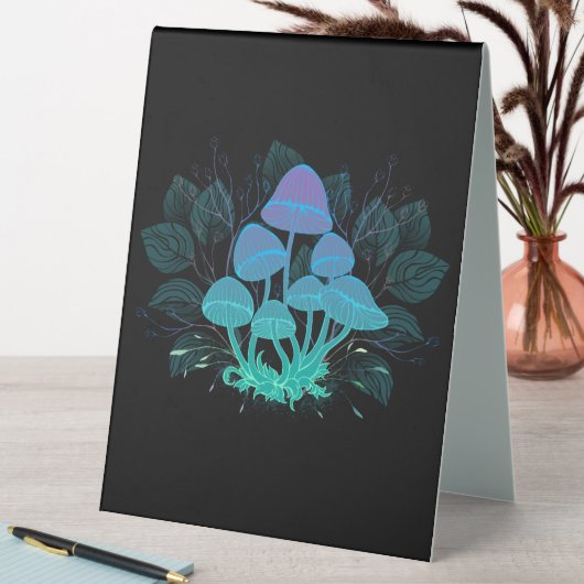 Plaque De Table Tabourets dans Bushes (En SItu (Tableau))