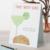 Plaque De Table Tacos et Tequila Mariage Bienvenue Margarita (En SItu (Tableau))