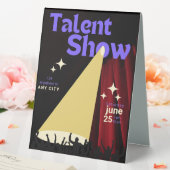Plaque De Table Talent Show FLyer, Show Flyer, Talent Contest (In SItu (Mariage))