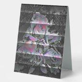 Plaque De Table Techno Bouquet (Recto)