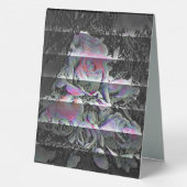 Plaque De Table Techno Bouquet (Verso)