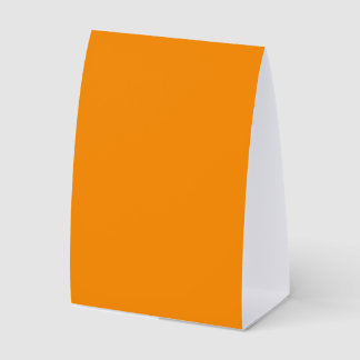 Plaque De Table Tendance de couleur estivale mandarine