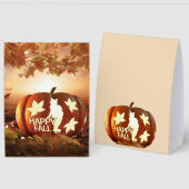 Plaque De Table Tent de table Bon Automne (Recto/Verso)