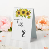 Plaque De Table Tente de carte numéro de table mariage (In SItu (Mariage))