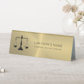 Plaque De Table Tente de table de l'échelle de la justice pour l'o (En SItu (Tableau))