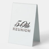 Plaque De Table Tente de table de réunion TEE 50e classe (Verso)