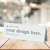 Plaque De Table Tente de table Signer votre conception Télécharger