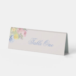 Plaque De Table Tente Numéro de Table Romantique en Plastique