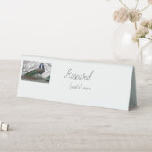 Plaque De Table Tentes de table de mariage personnalisées élégante (En SItu (Tableau))