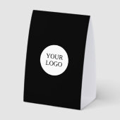Plaque De Table Thank You Business Logo QR Code (Verso)