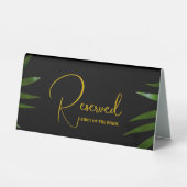 Plaque De Table Thème foncé (Recto)