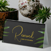 Plaque De Table Thème foncé