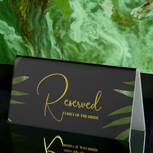 Plaque De Table Thème foncé