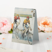 Plaque De Table TOP Cycling Old School (In SItu (Mariage))
