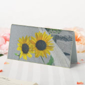 Plaque De Table Tournesols ensemble à la réception de mariage (In SItu (Mariage))