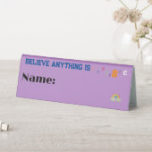 Plaque De Table Tout est possible Nom du bureau Signal (En SItu (Tableau))