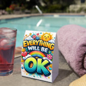 Plaque De Table Tout Ira Bien (InVersositu (sur table))