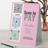 Plaque De Table Transactions commerciales Veno personnalisées (En SItu (Tableau))